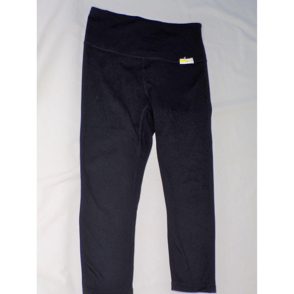 Zella Studio Lite High Waist Capri Crop Leggings Black X-Small 0-2 NEW - Picture 5 of 8